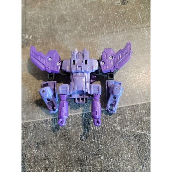 Purple transformer AS IS Tomy Hasbro toy figure - Picture 4 of 5
